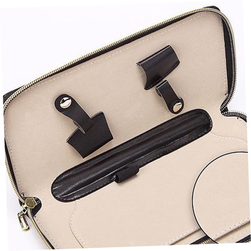Healeved 2pieces Professional Scissor Bag Hair Scissors Storage Barber Hand