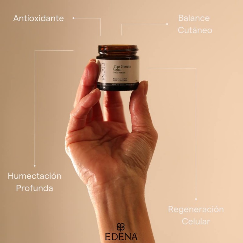 EDENA |Suero Facial Sólido Regenerante | Super Boost Antioxidante e
