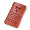 JOHSBYD Eagle Gift Inspirational Leather Refillable Journal Notebook Eagle Lover