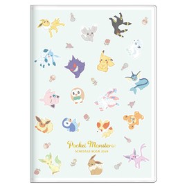 Sunstar Stationery Pocket Monster 2024 Monthly B6 Flyer S2957140