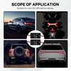 wuyaoyao 2PCS GS-100A Brake Light Flasher Strobe, 12V-16V LED Tail