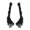 1 Pair Rear Bumper Bracket 5257647020 Shockproof Black Left and