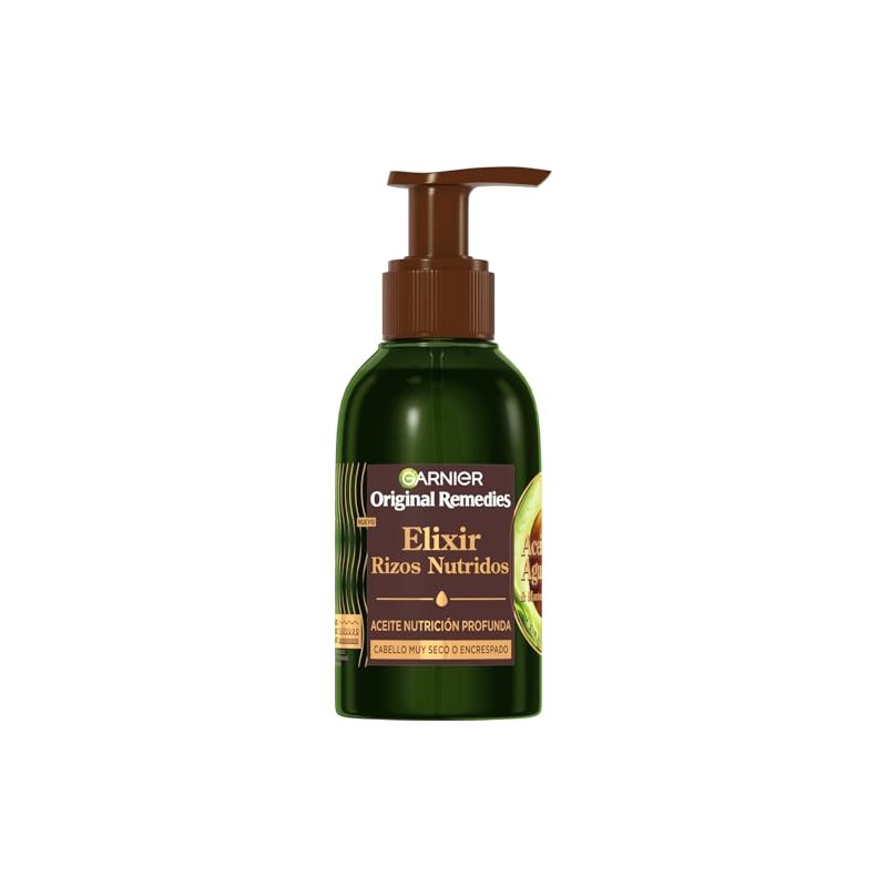 Garnier Original Remedies Elixir Riccioli Nutriti Con Olio di Avocado