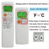 Replacement Remote Control Compatible for Mitsubishi E1244E426 Ductless Air Conditioner