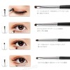 JUJUGO 5pcs Makeup Brushes Eye Makeup Brushes Flat Foundation Brush