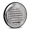 Slat Grille Polished Stainless Steel Weather Protection Grille Ventilation Grille