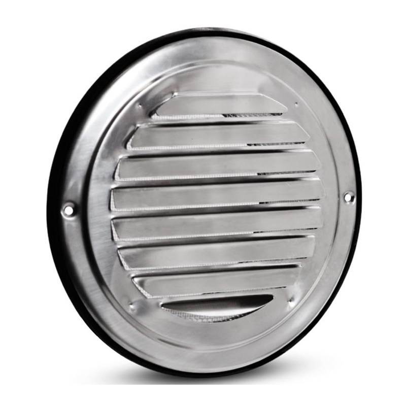 Slat Grille Polished Stainless Steel Weather Protection Grille Ventilation Grille
