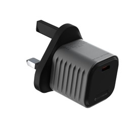 Rolling Square Supertiny - 65W USB-C GaN Wall Charger, Fast Charging Adapter with UK Plug, Ultra-Compact Travel Charger for Phones, Tablets, Laptops and USB-C Devices, 65W