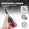 Figpade 42PCS Pop Rivet Gun Kit with Plastic Rivets,Pop Rivet