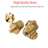 4pcs Battery Terminal Connector, Auto battery Terminal Brass Post Adapter,
