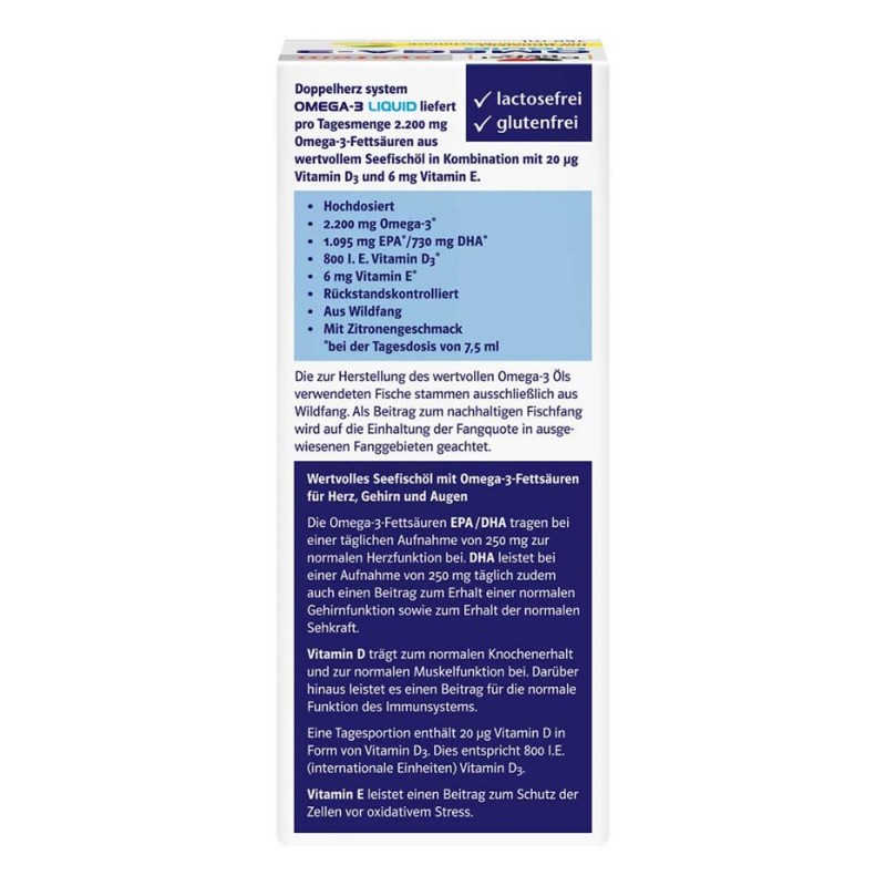 Doppelherz System Omega-3 Liquid, 150 ml