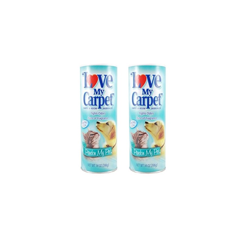 LOVE MY CARPET 2-in-1 Carpet & Room Deodorizer (Pardon My