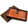 ANDOILT Womens Genuine Leather Wallet RFID Blocking Credit Card Holder