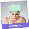 NOLITOY Lined Bath Cap Shower Cap for Braids for Dyeing