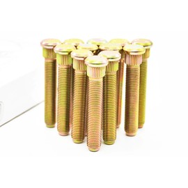 Project Innovation 71mm Total Length Long Extended Wheel Studs Wheel Bolts Compatible with Toyoto Tacoma Pick up Trucks m12x1.5x71 Year 1995-2021 1 Set 12pcs, Gold