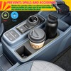 2PCS Silicone Cup Holder Insert Liner for 2025 2024 2023