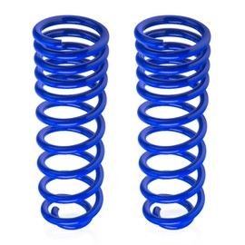 THOCAC Variable - Rate Heavy Duty Rear Coil Springs Kit for 2009-2018 Ram 1500 2wd 4wd with 70% Extra Load Capacity (1100 Pounds) with a Subtle Height Adjustment, 2Pcs, Blue
