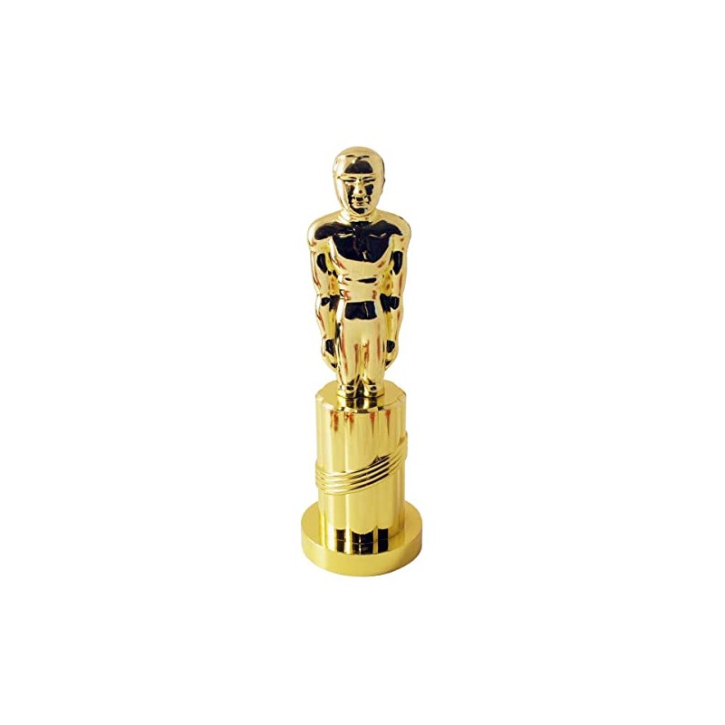 Smiffys Plastic Statue - Gold