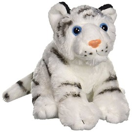 Wild Republic 10851 Plush Soft Toy White Tiger Cub Plush Toy Soft Toy, 20 cm