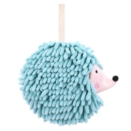 Soft Hedgehog Decorative Towels Fuzzy Ball Hand Towels Absorbent Chenille Towel Sets Quick Dry Washcloth with Loop Cute Microfiber Towels for Home Bathroom Kitchen Gadgets Dry Your Hands conveniently