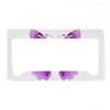 CafePress Awareness Butterfly License Plate Holder Aluminum License Plate Frame,
