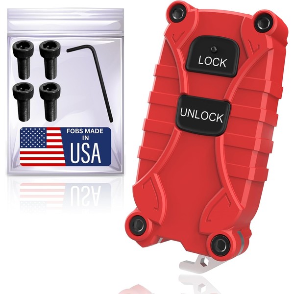 Dubbs Hardware Key Fob Shell Replacement for Toyota Remote -