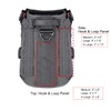 ICEFANG Tactical Dog Harness with 4X Metal Buckle,Working Dog MOLLE