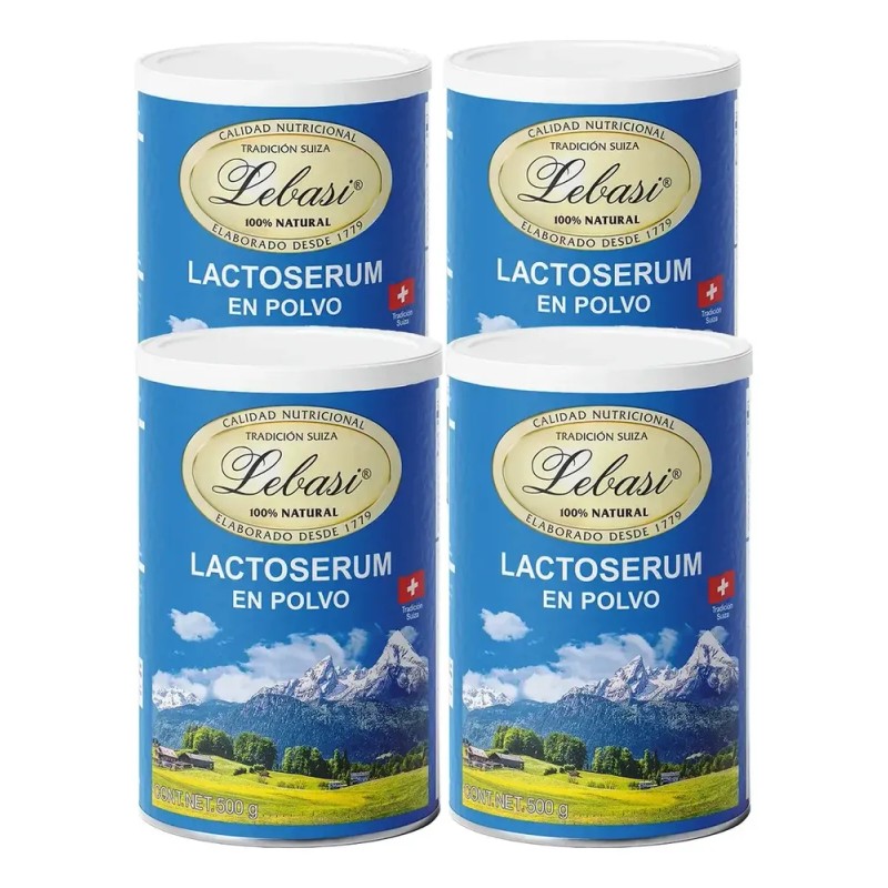 Lebasi - Lactoserum Suizo 500 Gr 4 Pack - 4