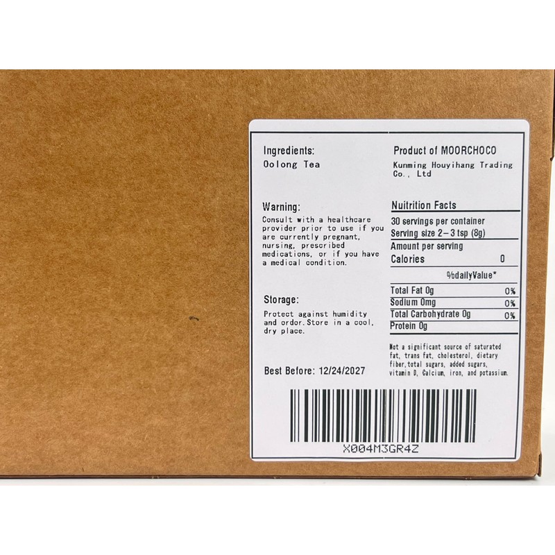 Oolong Tea 8.81oz /250g（30Bags）Phoenix Dancong （Honey Orchid Aroma）Chao Zhou Feng