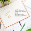 100pcs Star Paper Clips, Cute Star Paper Clips with Plating,