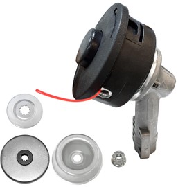 Trimmer Gear Head Gearbox Head and AutoCut 25-2 Trimmer Head fits for Stihl FS56RCE FS91R FS70R FS94R FS111R FS131 FS91 FS90 Brushcutter Weed Eater Brush Cutter Part No. 4180 640 0114, 4002 710 2108