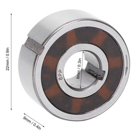 One Way Bearing, Clutch Strong Rigidity with Inner Keyway CSK8PP(8x22x9mm) Clutch Bearing Industrial Supplies Applied to Textile Machinery, Printing Machinery