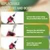 YUENTOEN 6Pcs Countersink Drill Bit Set with Low Friction Depth