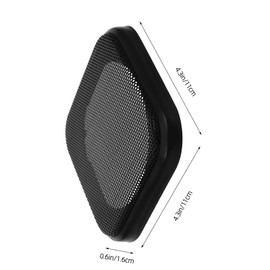 Alipis Car Speaker Grill Cover Audio Speaker Protector Durable Mesh Guard for Enhanced Car Aesthetics Easy Installation Construction
