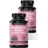 2 X Probióticos Mujer 60 Billion + Prebióticos (prebiotic) +