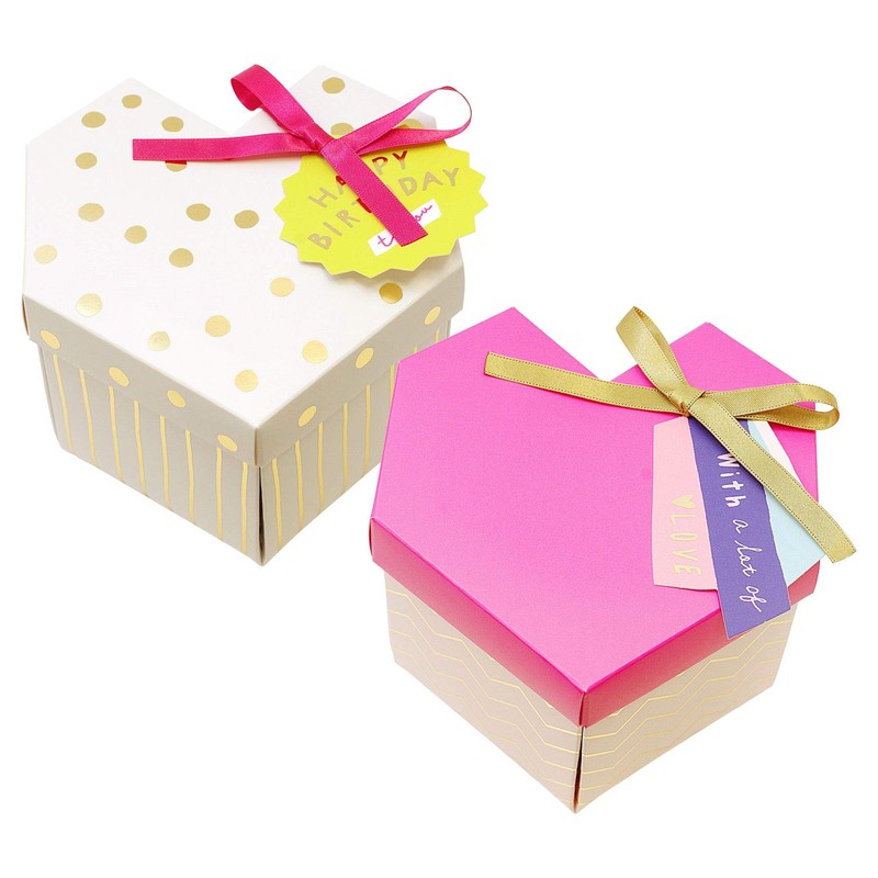 BOX ALBUM HEART SAH-02 GOLD