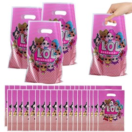 50 Pcs LOL Party Bags, LOL Birthday Gift Bags for Girls Party, LOL Birthday Party Bags for Girls