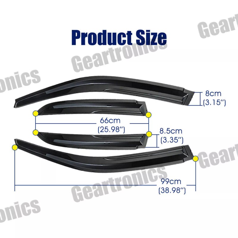 Gearzaar For 1998-2002 Honda Accord 4 Door Sedan JDM Mugen