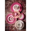 Pip Studio Royal Stripes Plate Dark Pink D 17