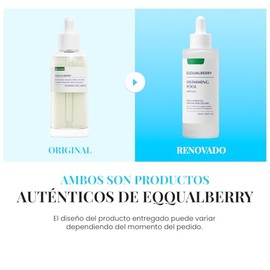 EQQUALBERRY Suero Facial Super Glow - Coreano con Ácido Hialurónico para Hidratación Profunda y Textura Uniforme, Piel Seca y Sensible, 50 ml