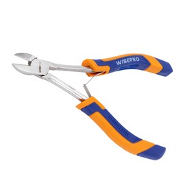 5.5 Inches Long Reach Diagonal Pliers, Mini Extra Long Diagonal Plier Side Cutting Plier, Precision Wire Nippers for Jewelry Making Electrician Repair Tools in Tight Spaces