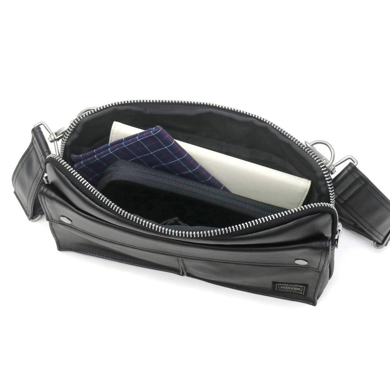 Porter 707-07144 2-Way Shoulder Bag, Clutch Bag, Freestyle, 4. Camel