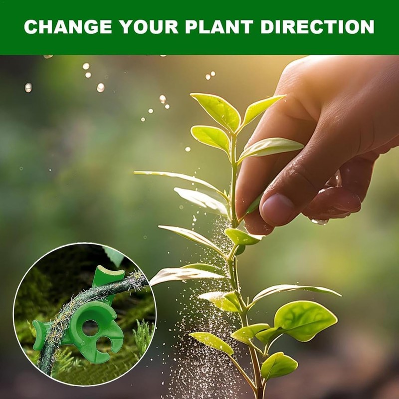 90 Degrees Plant Stem Trainer Clips, 40Pcs Plant Training Clips