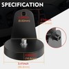 AKD Part Magnetic Base Mounting Brackets, 2pcs Powerful Sucker Holder