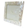 Tizo 5" Square White Mother of Pearl Frame