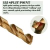 HSS Cobalt Drill Bit Double End 1/8 in. Stubby Body