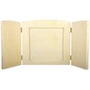 Rayher Wooden Photo Frame, FSC Mix Credit, 18.5x13x0,6cm, w. Folding