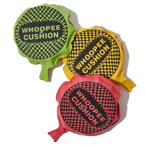 Self-Inflating Whoopee Cushion - Farting Classic Jokes Collection Whoopie Toys for Kids and Adult, Makes Gas Sounds Noise, Pranks Funny Jokes Tricky Toy Party Favour Supply (1) (1 SUPPLIED)