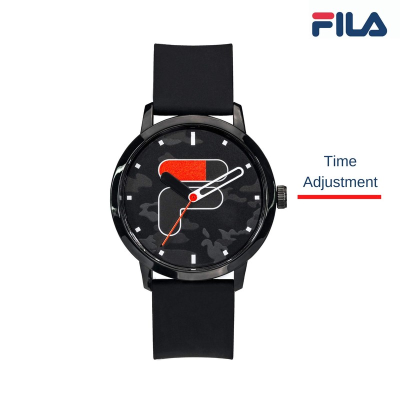 FILA Women's Men's Watch with Second Hand, Strap.
