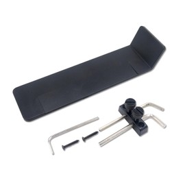 Soundspire Tremolo Stability Kit - Bridge Shim & Locking Nut Set for Floyd Rose Guitars (Hardened Black Alloy)
